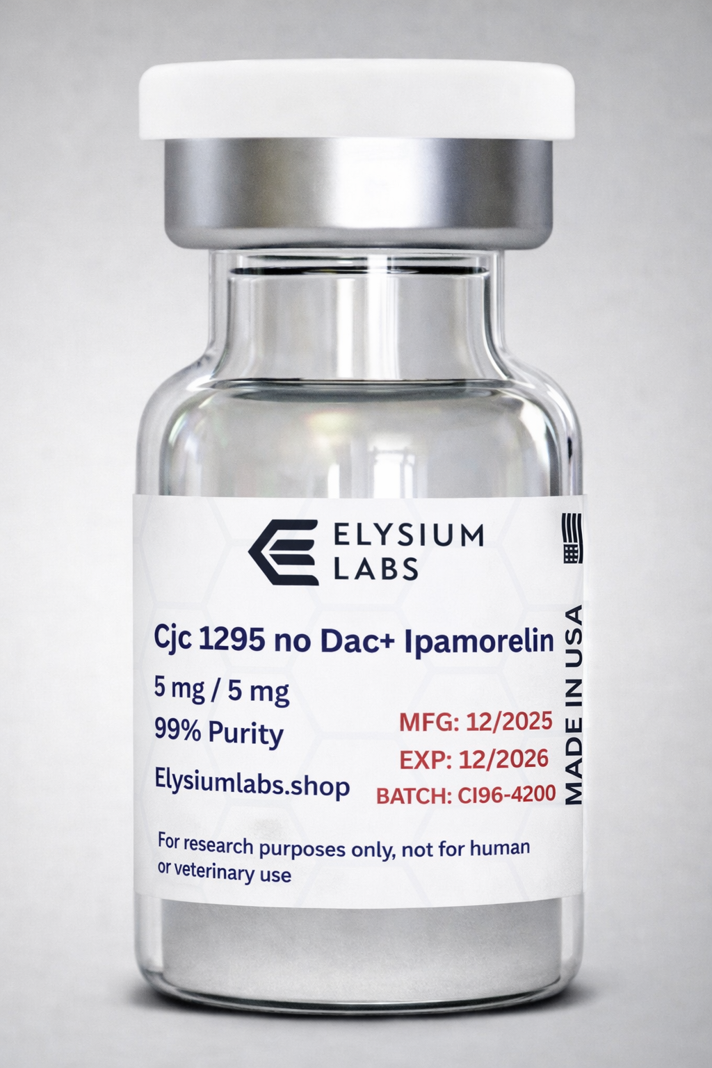 CJC 1295 NO DAC + IPAMORELIN 5MG/5MG