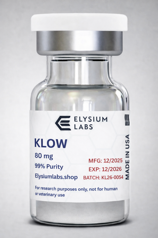 KLOW 80mg (KPV/GHK-Cu/BPC157/TB500)